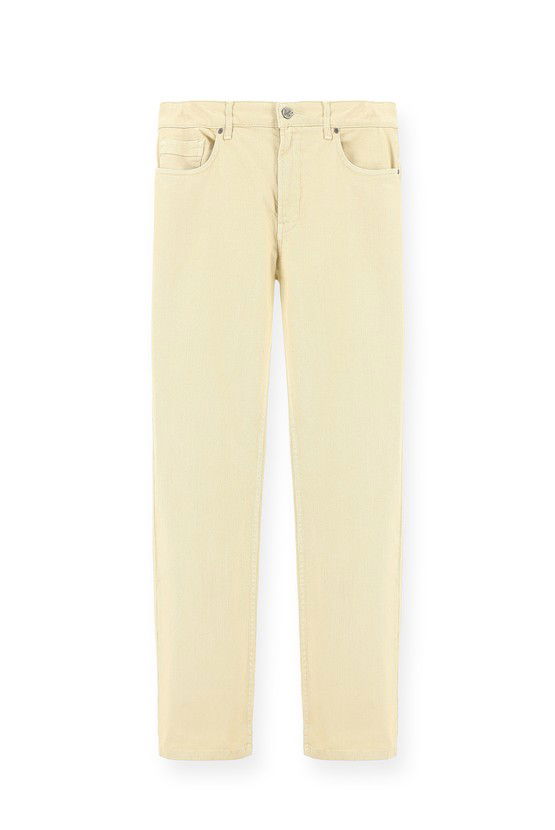 Erkek Giyim - Regular Fit Likralı Kanvas / Chino Pantolon