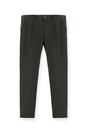  ORTA HAKİ  Regular Fit Likralı Pileli Kanvas / Chino Pantolon