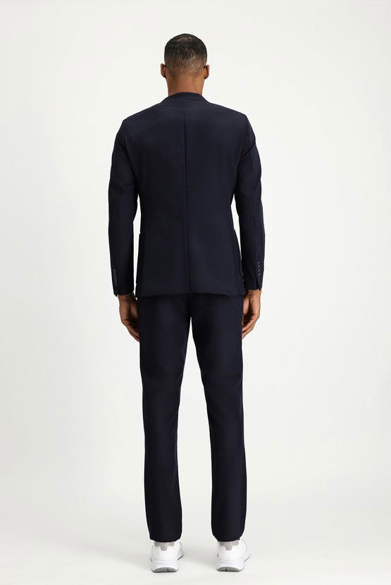 Erkek Giyim - Techno-Line Super Slim Fit Ekstra Dar Kesim Klasik Takım Elbise