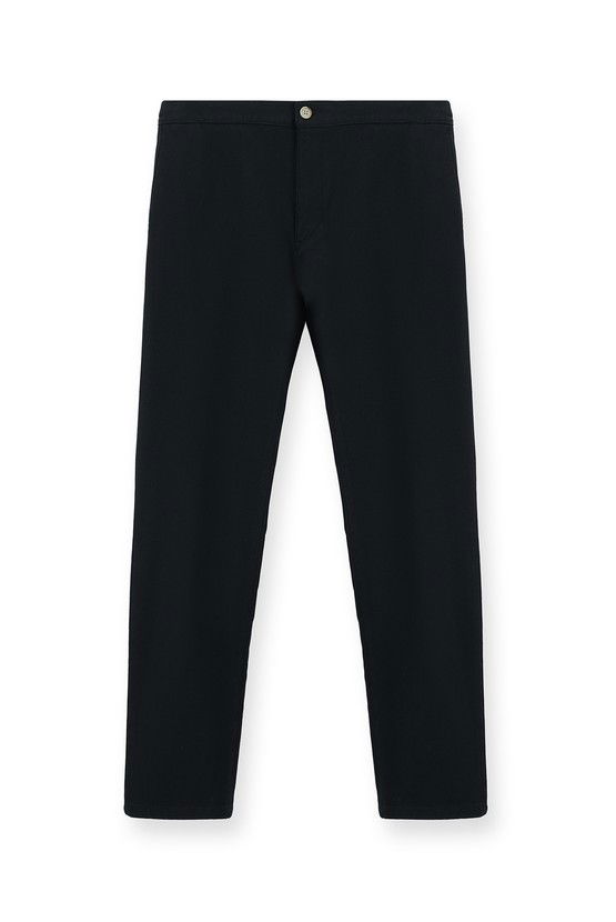 Erkek Giyim - Regular Fit Likralı Kanvas / Chino Pantolon
