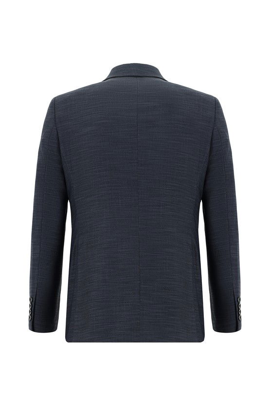 Erkek Giyim - Super Slim Fit Ekstra Dar Kesim Klasik Desenli Takım Elbise