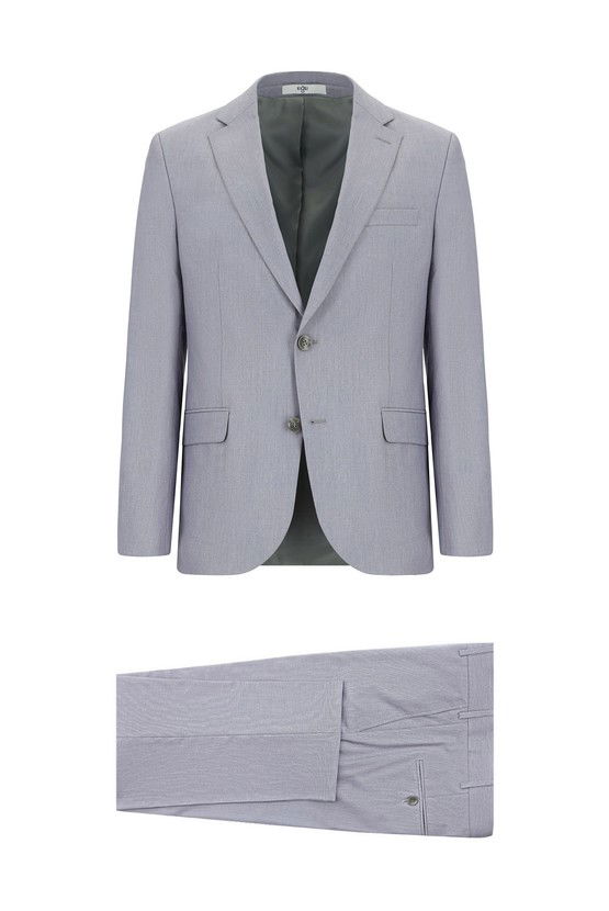 Erkek Giyim - Slim Fit Dar Kesim Klasik Takım Elbise