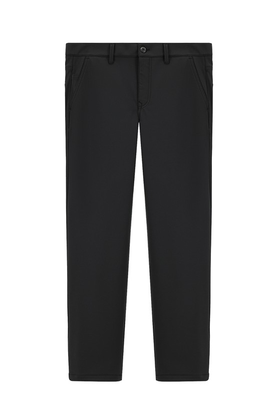 Erkek Giyim - Techno-Line Slim Fit Dar Kesim Likralı Klasik Kumaş Pantolon