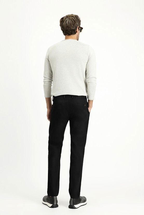 Erkek Giyim - Regular Fit Likralı Kanvas / Chino Pantolon