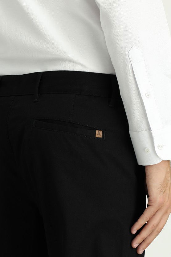 Erkek Giyim - Regular Fit Likralı Kanvas / Chino Pantolon