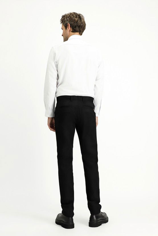 Erkek Giyim - Regular Fit Likralı Kanvas / Chino Pantolon