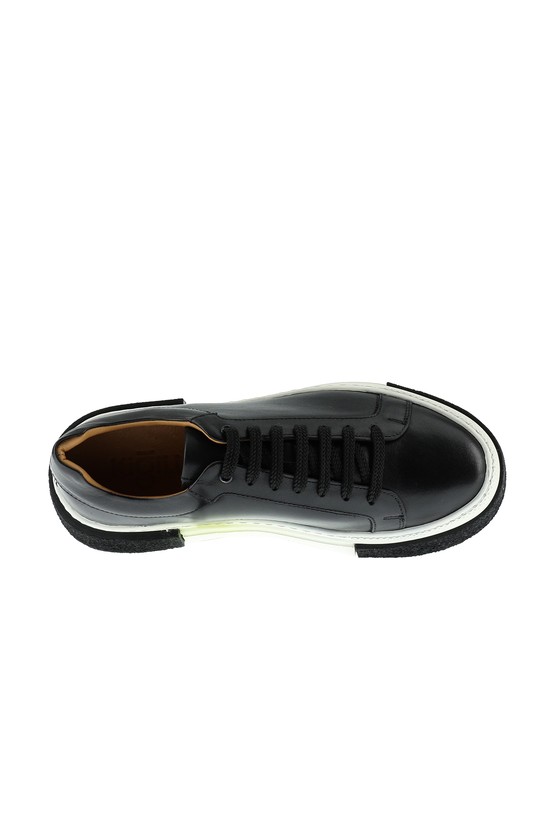 Erkek Giyim - Sneaker Deri Ayakkabı