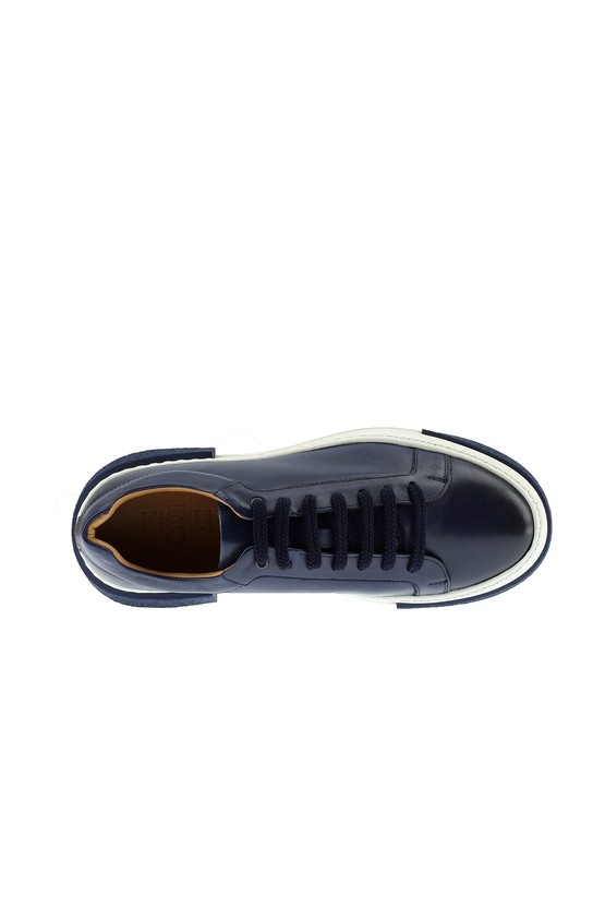 Erkek Giyim - Sneaker Deri Ayakkabı