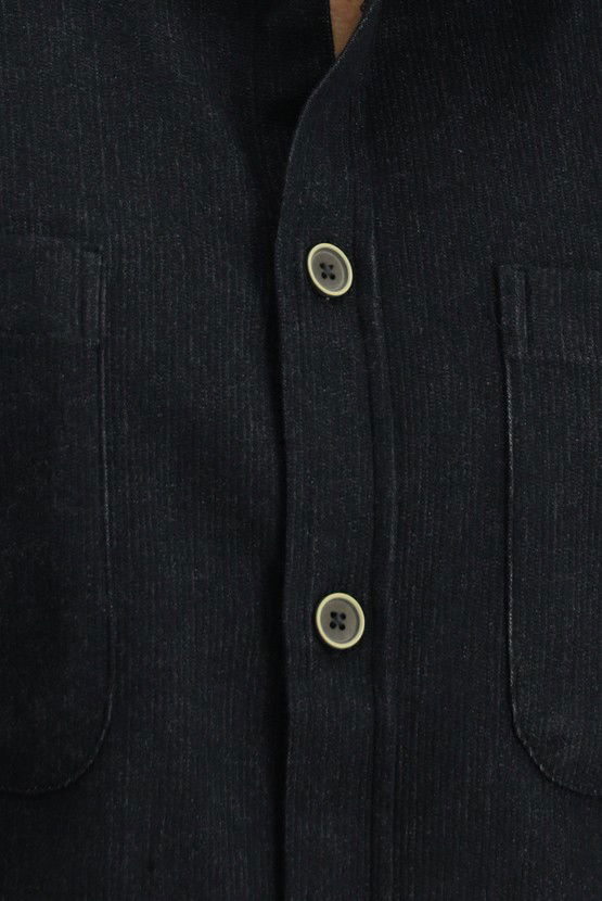 Erkek Giyim - Uzun Kol Oversize Pamuklu Oduncu Gömlek