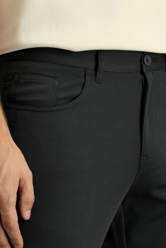 Erkek Giyim - Slim Fit Dar Kesim Kanvas / Chino Pantolon