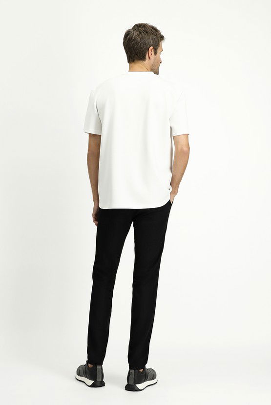 Erkek Giyim - Super Slim Fit Ekstra Dar Kesim Kanvas / Chino Pantolon