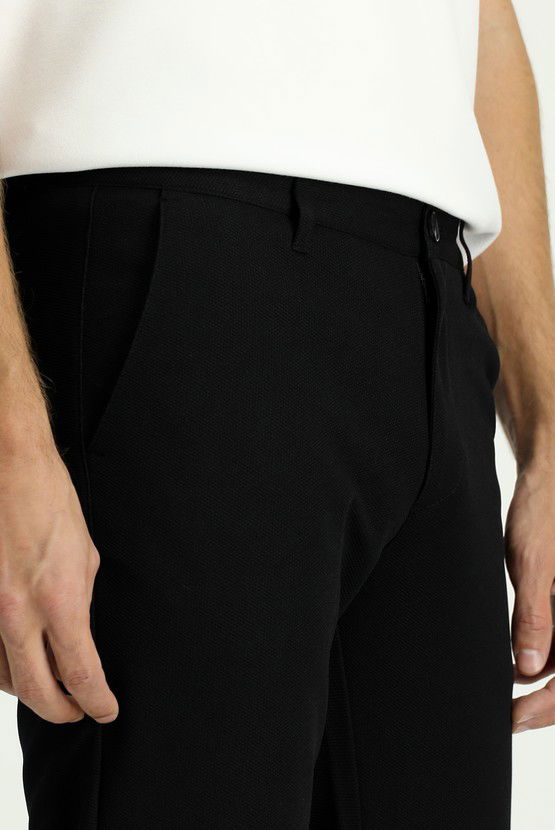 Erkek Giyim - Super Slim Fit Ekstra Dar Kesim Kanvas / Chino Pantolon