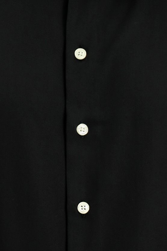 Erkek Giyim - Uzun Kol Slim Fit Dar Kesim Klasik Pamuk Gömlek