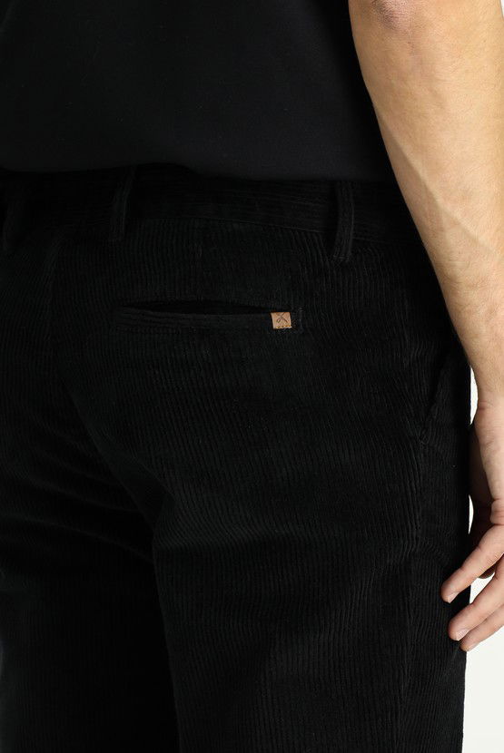 Erkek Giyim - Regular Fit Pamuk Kadife Pantolon