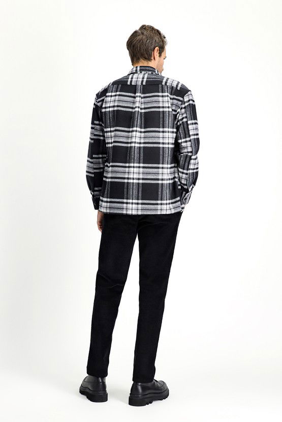 Erkek Giyim - Regular Fit Pamuk Kadife Pantolon