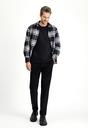  SİYAH  Regular Fit Pamuk Kadife Pantolon