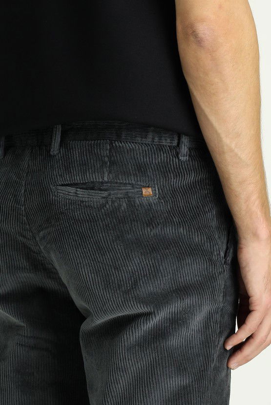 Erkek Giyim - Regular Fit Pamuk Kadife Pantolon
