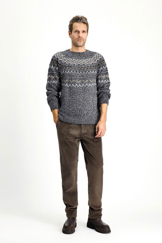 Erkek Giyim - Regular Fit Pamuk Kadife Pantolon