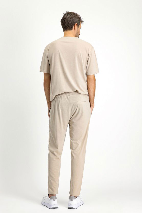 Erkek Giyim - Kısa Kol Bisiklet Yaka 3'lü Şortlu Pijama Seti