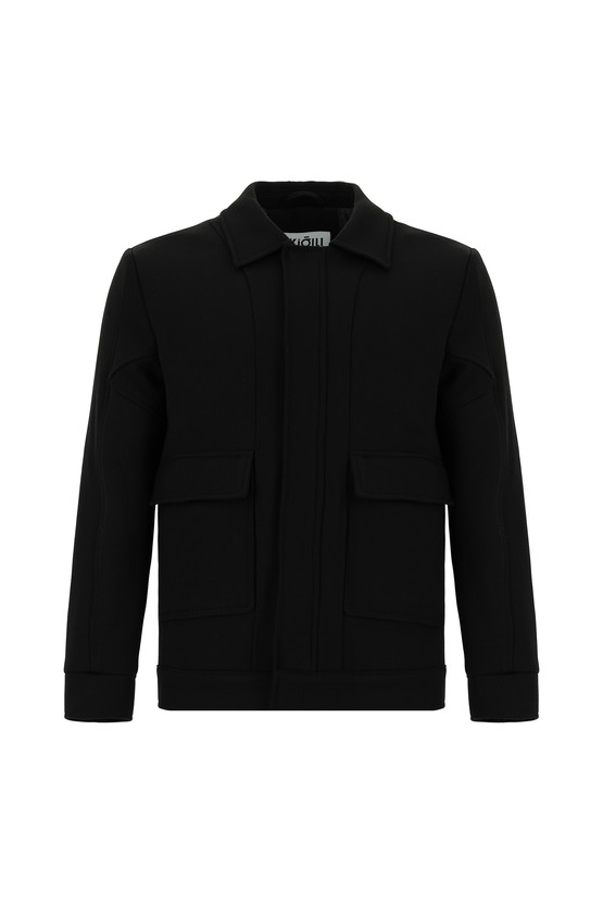 Erkek Giyim - Kapitone Bomber Ceket Mont
