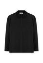  KOYU ANTRASİT MELANJ  Polo Yaka Regular Fit Sweatshirt