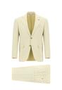  KREM  Slim Fit Dar Kesim Klasik Takım Elbise