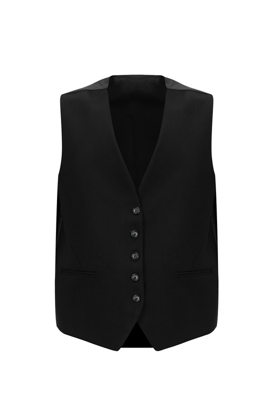 Erkek Giyim - Super Slim Fit Ekstra Dar Kesim Yelekli Takım Elbise