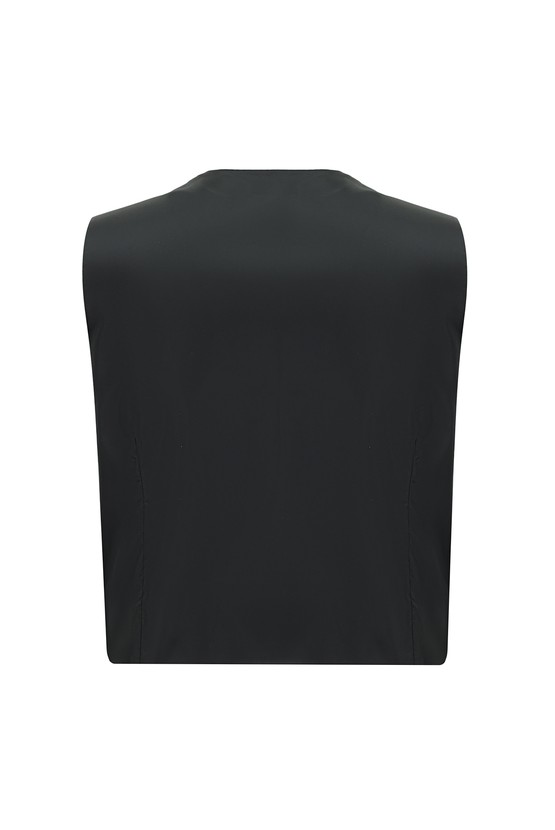 Erkek Giyim - Super Slim Fit Ekstra Dar Kesim Yelekli Takım Elbise