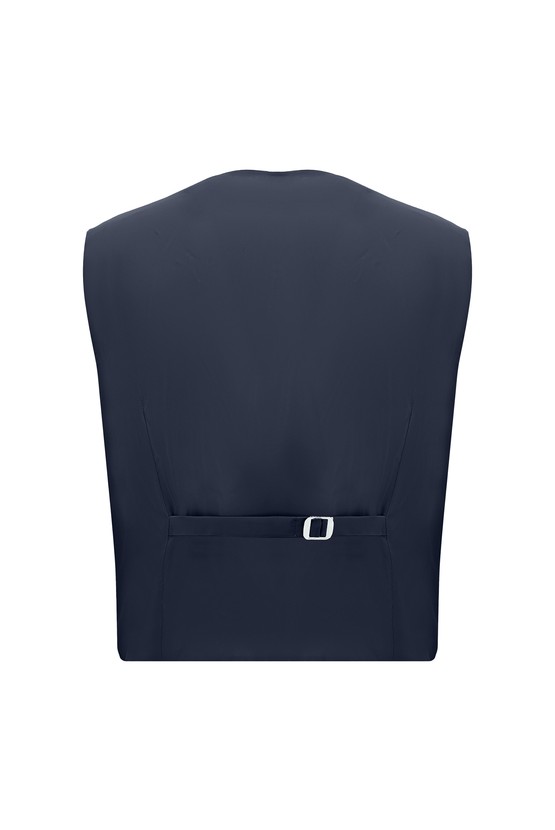 Erkek Giyim - Slim Fit Dar Kesim Yelekli Takım Elbise