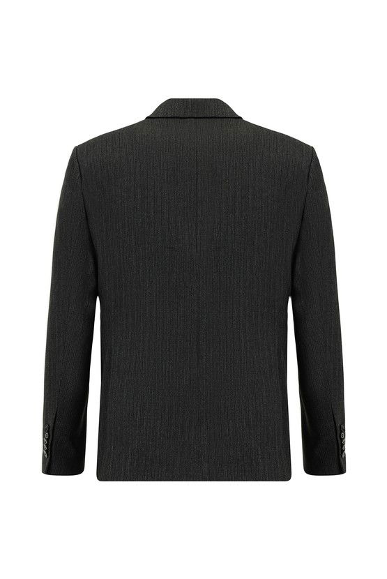 Erkek Giyim - Slim Fit Dar Kesim Kombinli Yelekli Takım Elbise