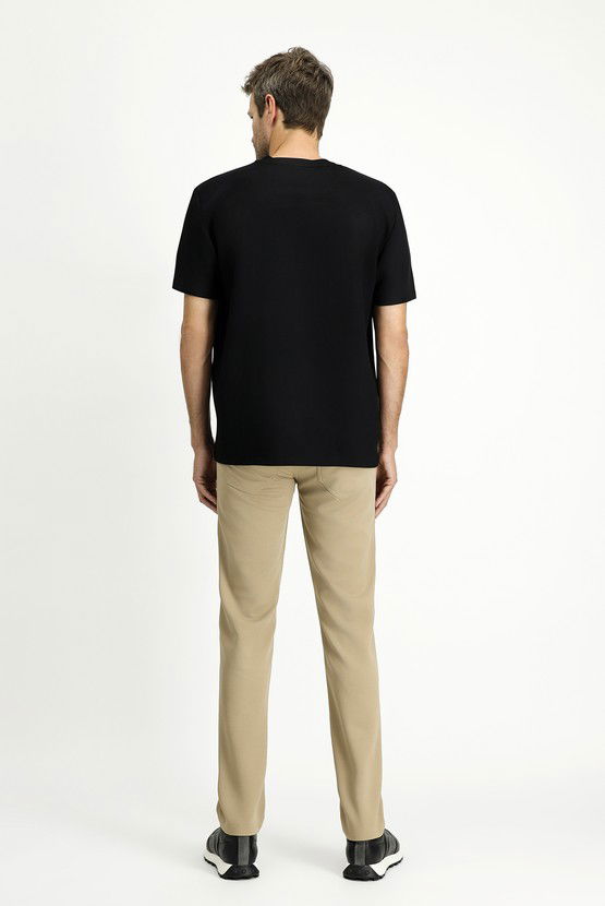 Erkek Giyim - Slim Fit Dar Kesim Kanvas / Chino Pantolon