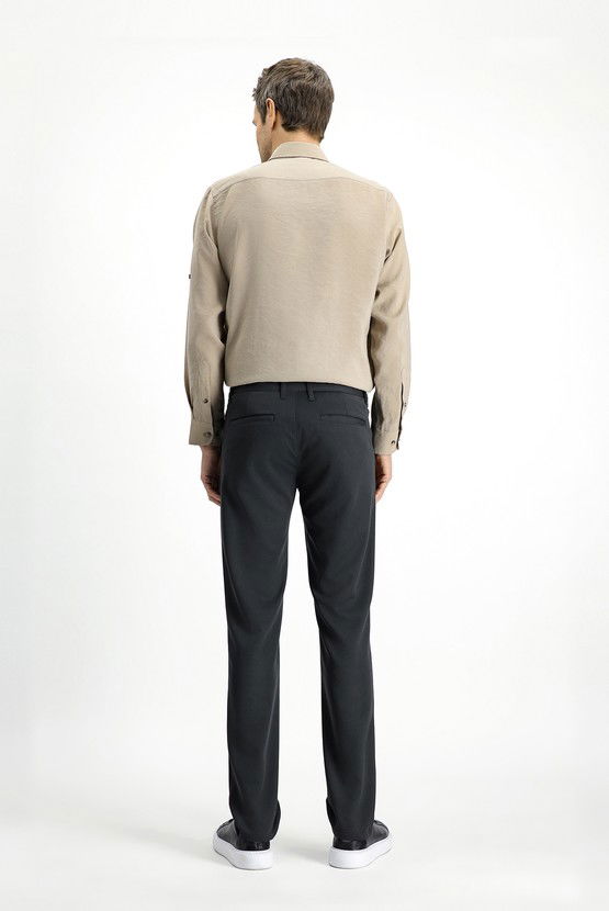 Erkek Giyim - Regular Fit Kanvas / Chino Pantolon