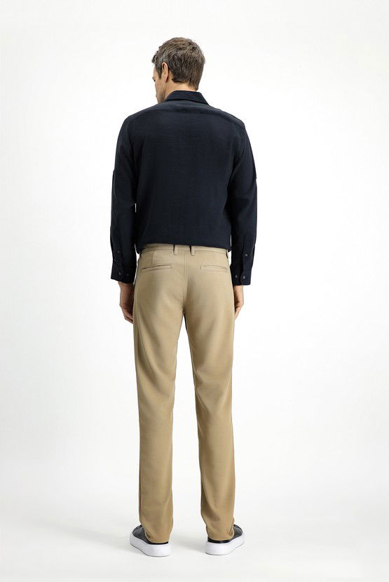 Erkek Giyim - Regular Fit Kanvas / Chino Pantolon