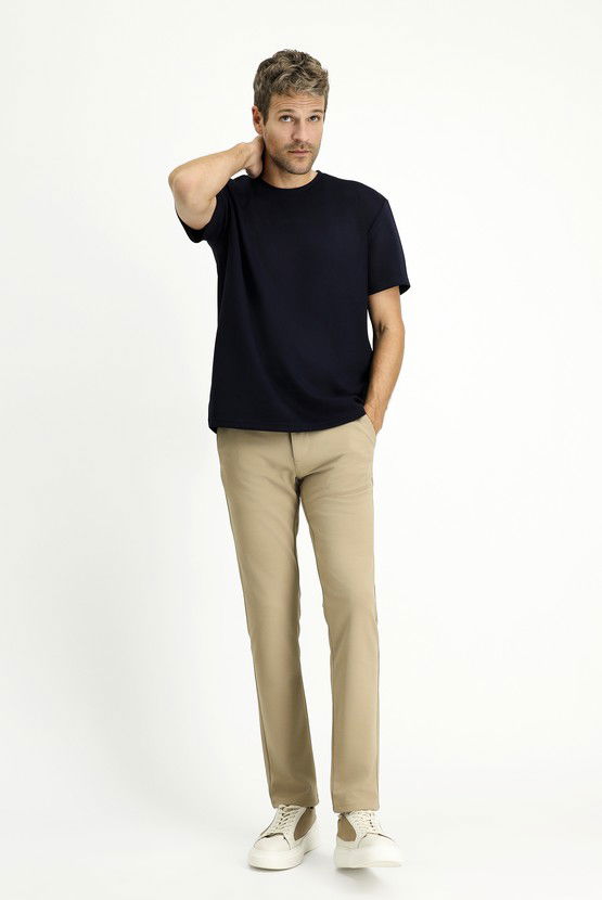 Erkek Giyim - Regular Fit Kanvas / Chino Pantolon