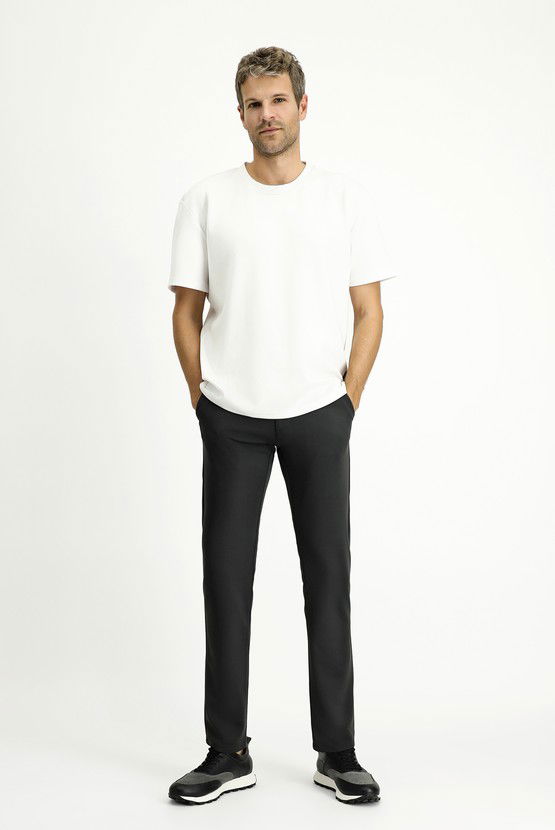 Erkek Giyim - Regular Fit Kanvas / Chino Pantolon