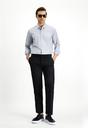  SİYAH  Slim Fit Dar Kesim Yünlü Klasik Kumaş Pantolon