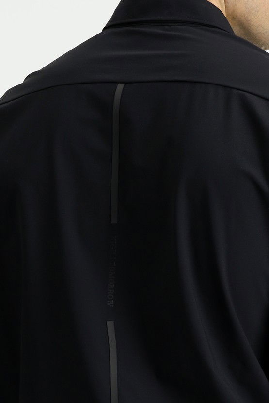 Erkek Giyim - Techno-Line Uzun Kol Regular Fit Likralı Gömlek