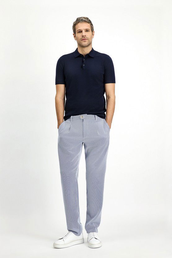 Erkek Giyim - Regular Fit Pamuklu Polo Yaka Tişört