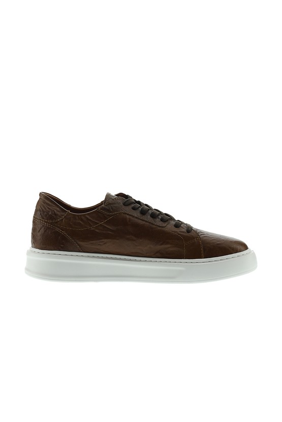 Erkek Giyim - Sneaker Deri Ayakkabı