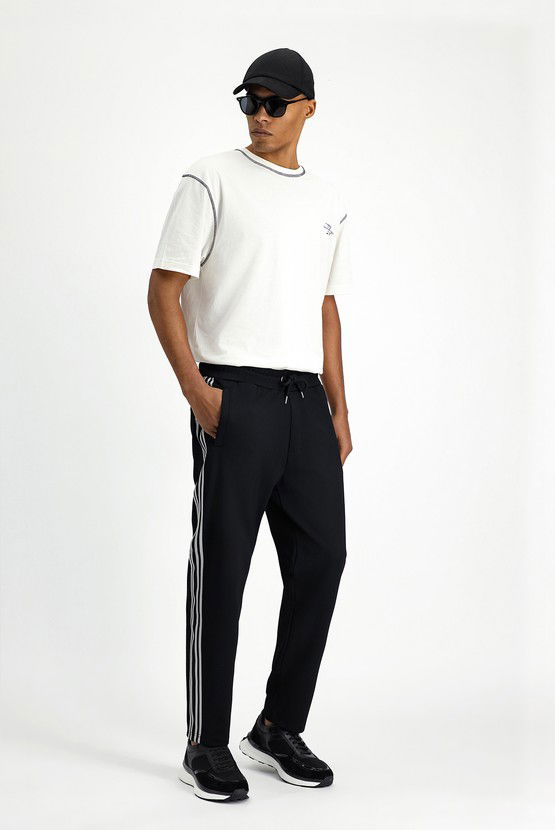 Erkek Giyim - Likralı Sweatpant / Eşofman Altı