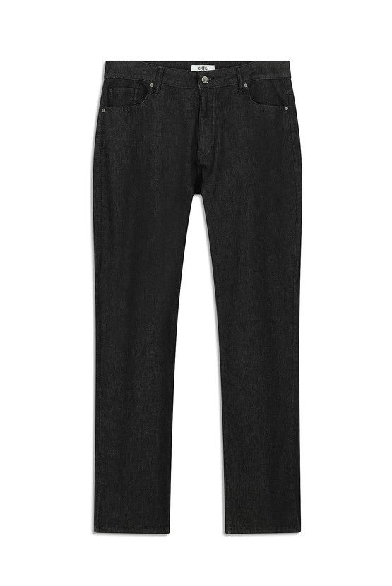 Erkek Giyim - Regular Fit Likralı Denim Pantolon