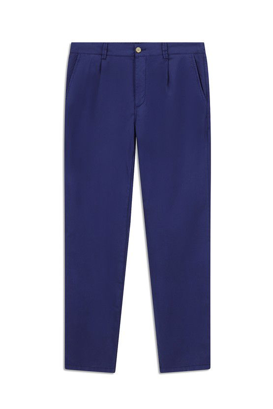 Erkek Giyim - Regular Fit Likralı Kanvas / Chino Pantolon