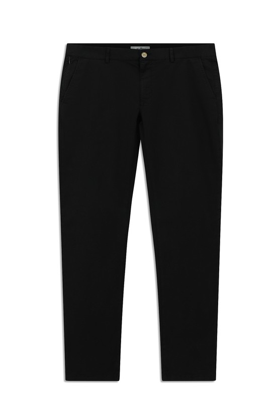 Erkek Giyim - Regular Fit Likralı Kanvas / Chino Pantolon