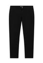  SİYAH  Regular Fit Likralı Kanvas / Chino Pantolon