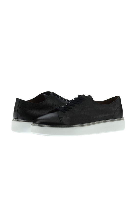 Erkek Giyim - Sneaker Deri Ayakkabı