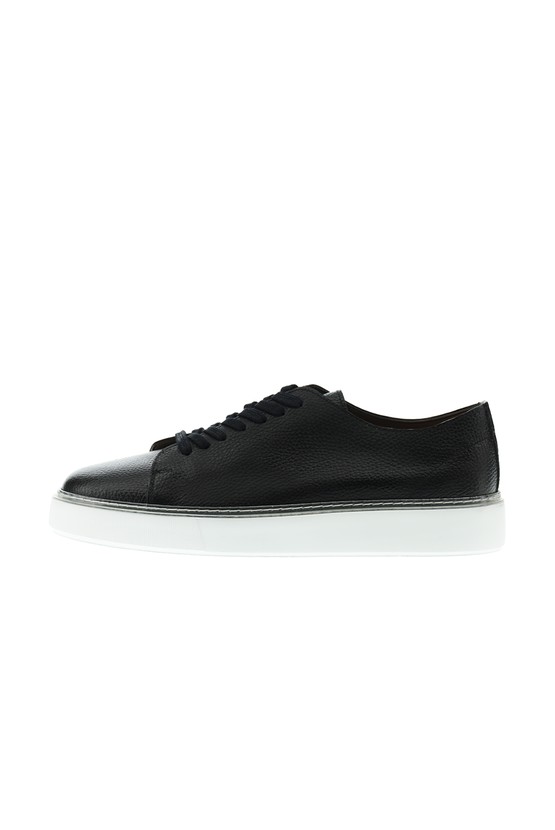 Erkek Giyim - Sneaker Deri Ayakkabı