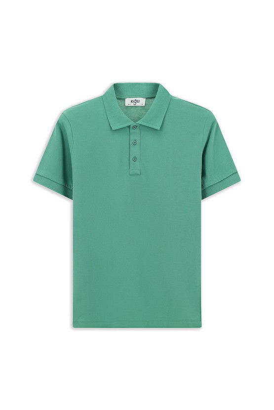 Erkek Giyim - Slim Fit Dar Kesim Pamuk Polo Yaka Tişört