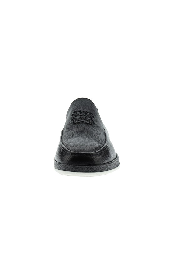 Erkek Giyim - Casual Loafer Deri Ayakkabı