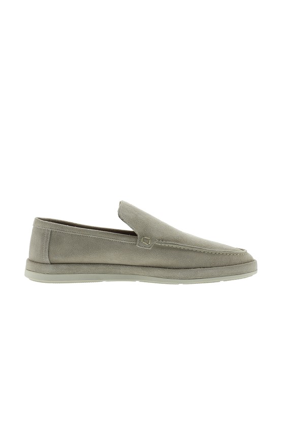 Erkek Giyim - Süet Casual Loafer Deri Ayakkabı