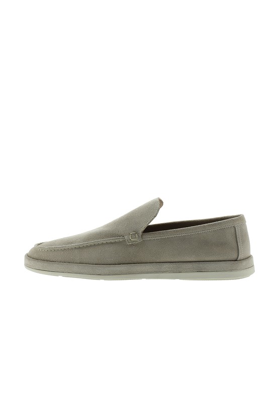 Erkek Giyim - Süet Casual Loafer Deri Ayakkabı